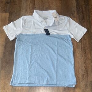 NWT Crewcuts Boys Two-Tone Polo Shirt Size M (8-9)